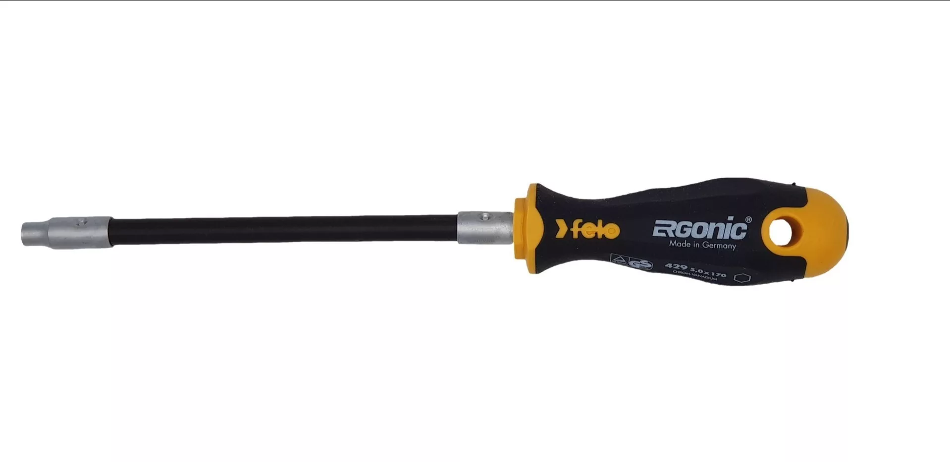 Отвертка Ergonic с гибким стержнем торцевой ключ 5,0X170 42905040 Felo