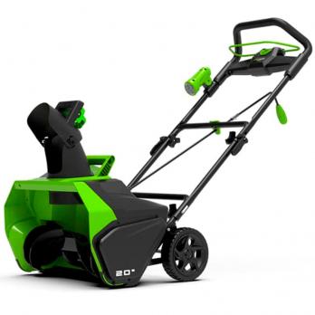 Снегоуборщик аккумуляторный Greenworks, 40V, 51 см, бесщеточный, с 1хАКБ 5 Ач и ЗУ 2600007UG