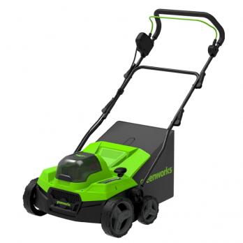 Аэратор-скарификатор аккумуляторный Greenworks Арт. 2517607UB, 40V, бесщеточный, c 1хАКБ 4Ач и ЗУ