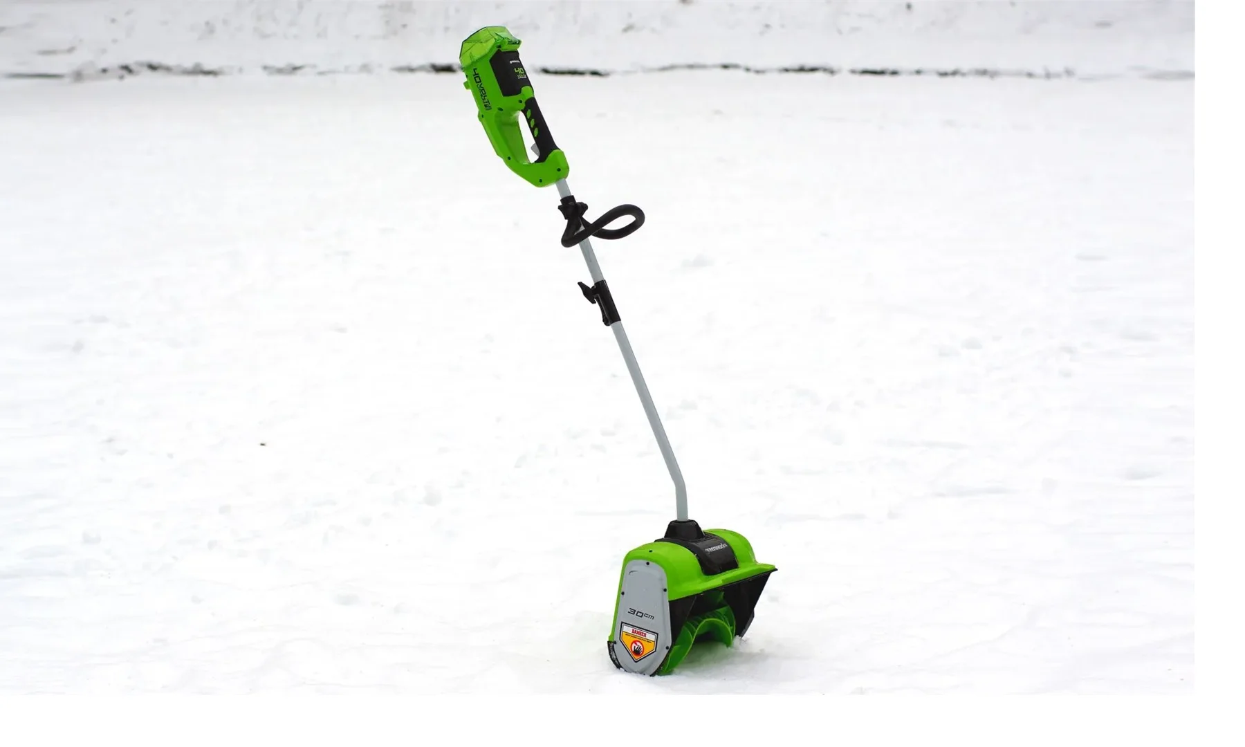 Снегоуборщик аккумуляторный Greenworks GD40SSK4