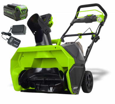 Снегоуборщик аккумуляторный Greenworks GD40STK5