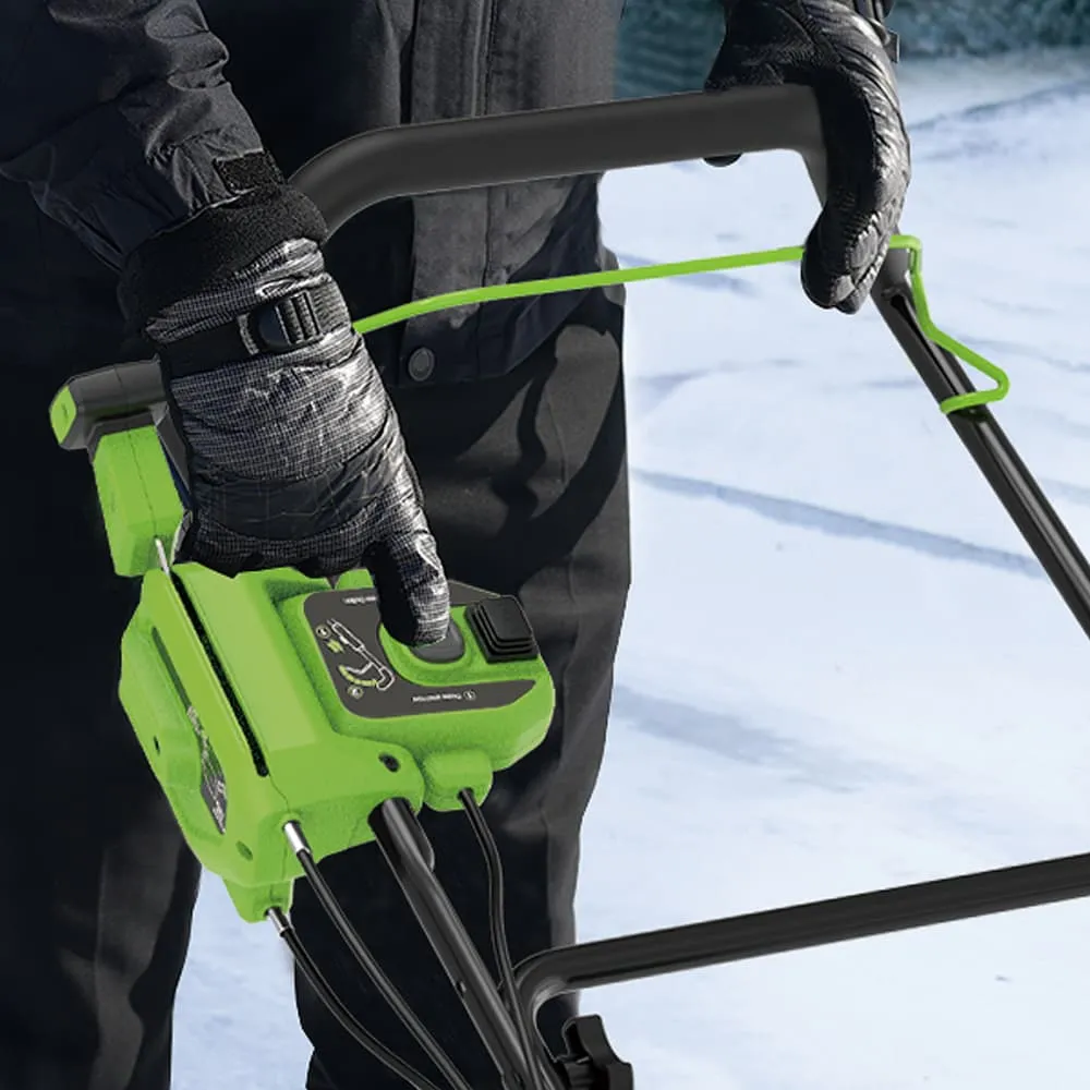 Снегоуборщик аккумуляторный бесщеточный Greenworks GD40STX2, с 1хАКБ 4 Ач и ЗУ_6