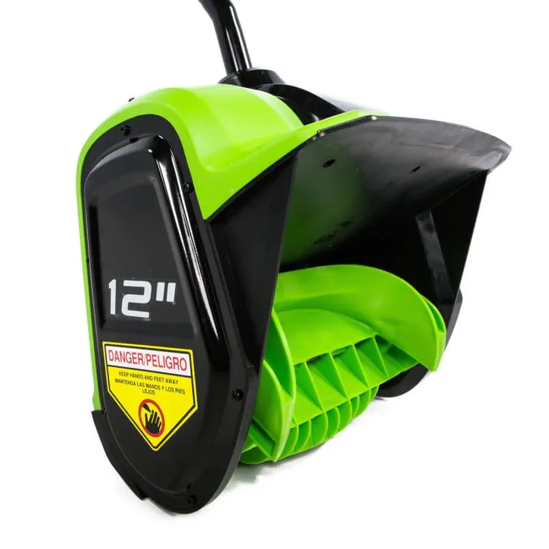 Снегоуборщик аккумуляторный Greenworks GD60SSK4, 60V, 30 см, бесщеточный, c 1хАКБ 4Ач и ЗУ (2602607UB)