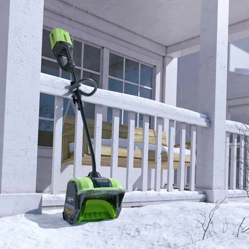 Снегоуборщик аккумуляторный Greenworks GD60SS, 60V, 30 см, бесщеточный, c 1хАКБ 5Ач и ЗУ (2602607UG)