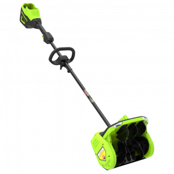 Снегоуборщик аккумуляторный Greenworks GD60SS2, 60V, 30 см, с регулируемым направлением выброса, бесщеточный, c 1хАКБ 4Ач и ЗУ (2603207UB)