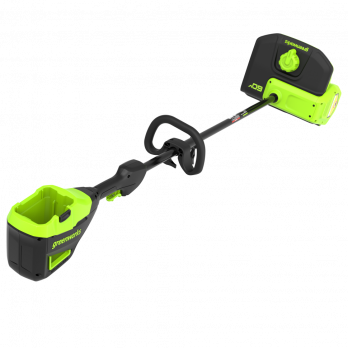Снегоуборщик аккумуляторный Greenworks GD60SS2, 60V, 30 см, с регулируемым направлением выброса, бесщеточный, c 1хАКБ 4Ач и ЗУ (2603207UB)