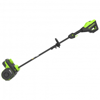 Снегоуборщик аккумуляторный Greenworks GD60SS2, 60V, 30 см, с регулируемым направлением выброса, бесщеточный, c 1хАКБ 5Ач и ЗУ (2603207UG)