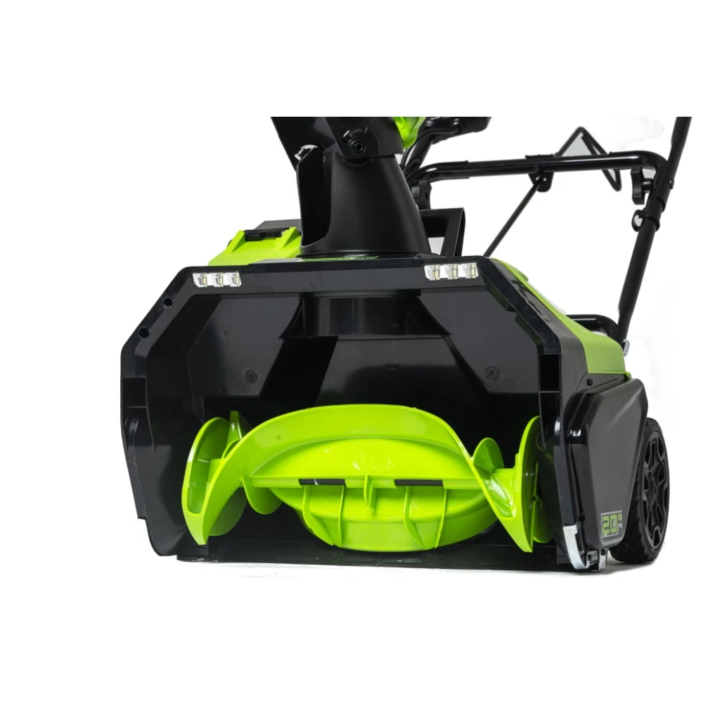 Снегоуборщик аккумуляторный Greenworks  GD60PSTK4, 60V, 51 см, бесщеточный, c 1хАКБ 4Ач и ЗУ (2602907UB)_7