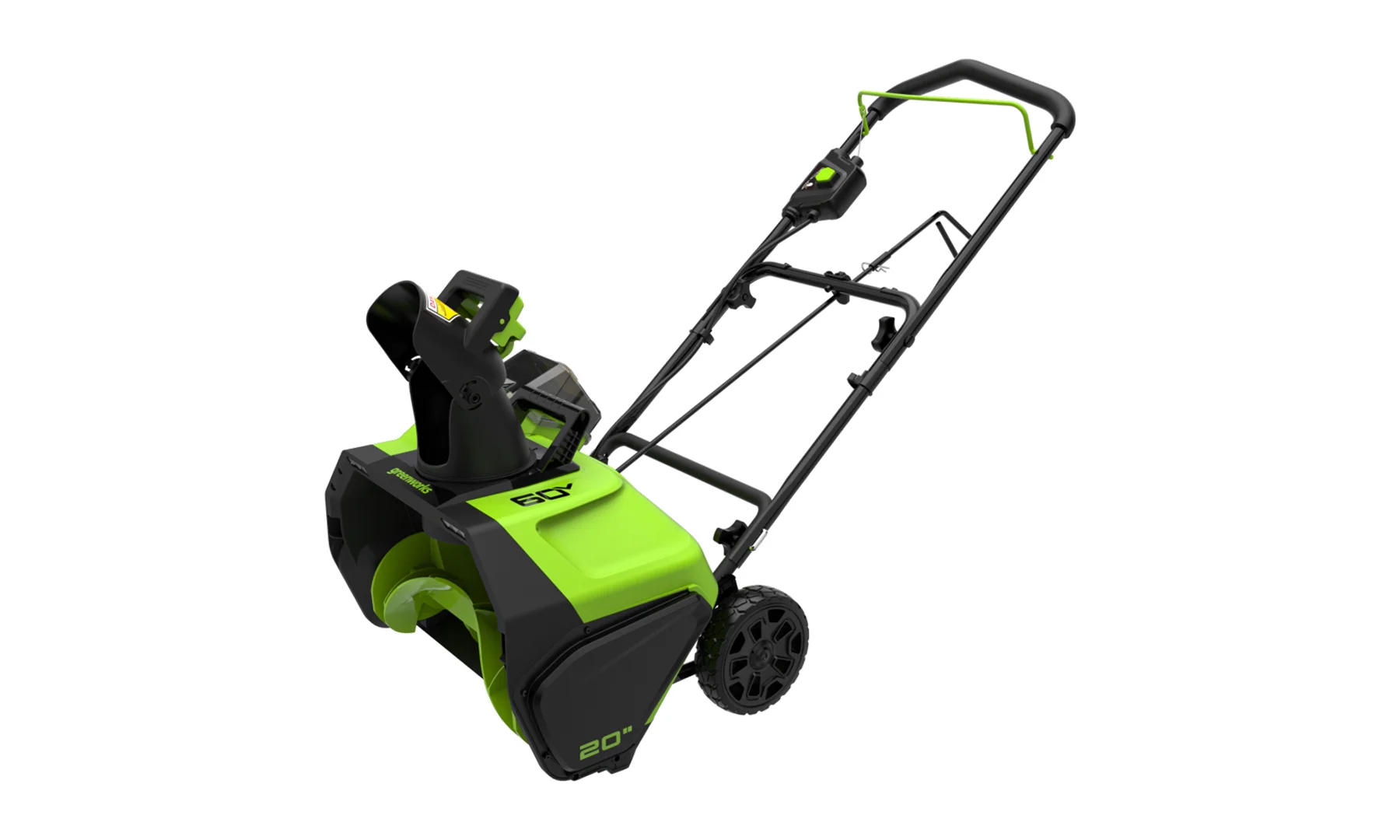 Снегоуборщик аккумуляторный Greenworks  GD60PSTK4, 60V, 51 см, бесщеточный, c 1хАКБ 4Ач и ЗУ (2602907UB)