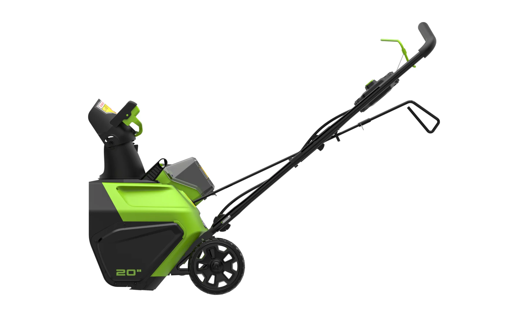 Снегоуборщик аккумуляторный Greenworks  GD60PSTK4, 60V, 51 см, бесщеточный, c 1хАКБ 4Ач и ЗУ (2602907UB)