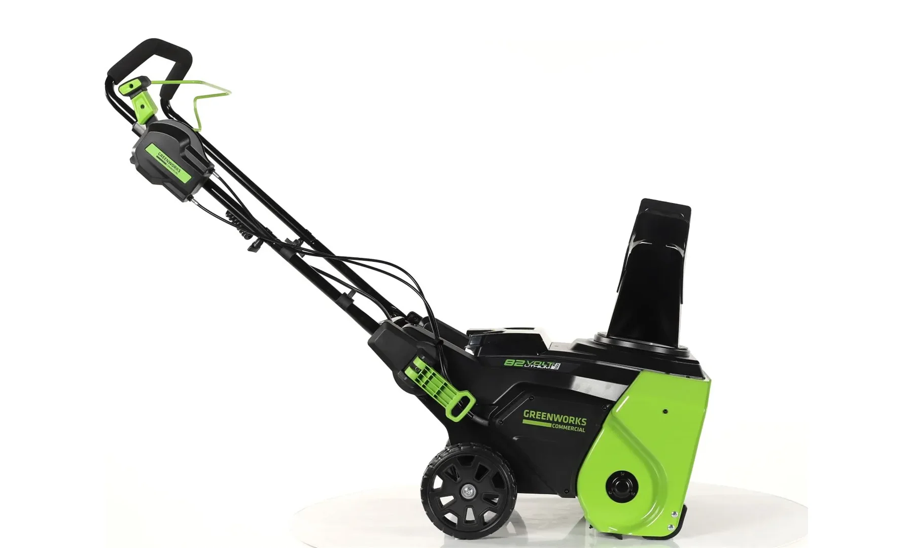 Снегоуборщик аккумуляторный Greenworks GD82STK5, 82V, 56 см, бесщеточный, c 1хАКБ 5Ач и ЗУ (2602507UB)