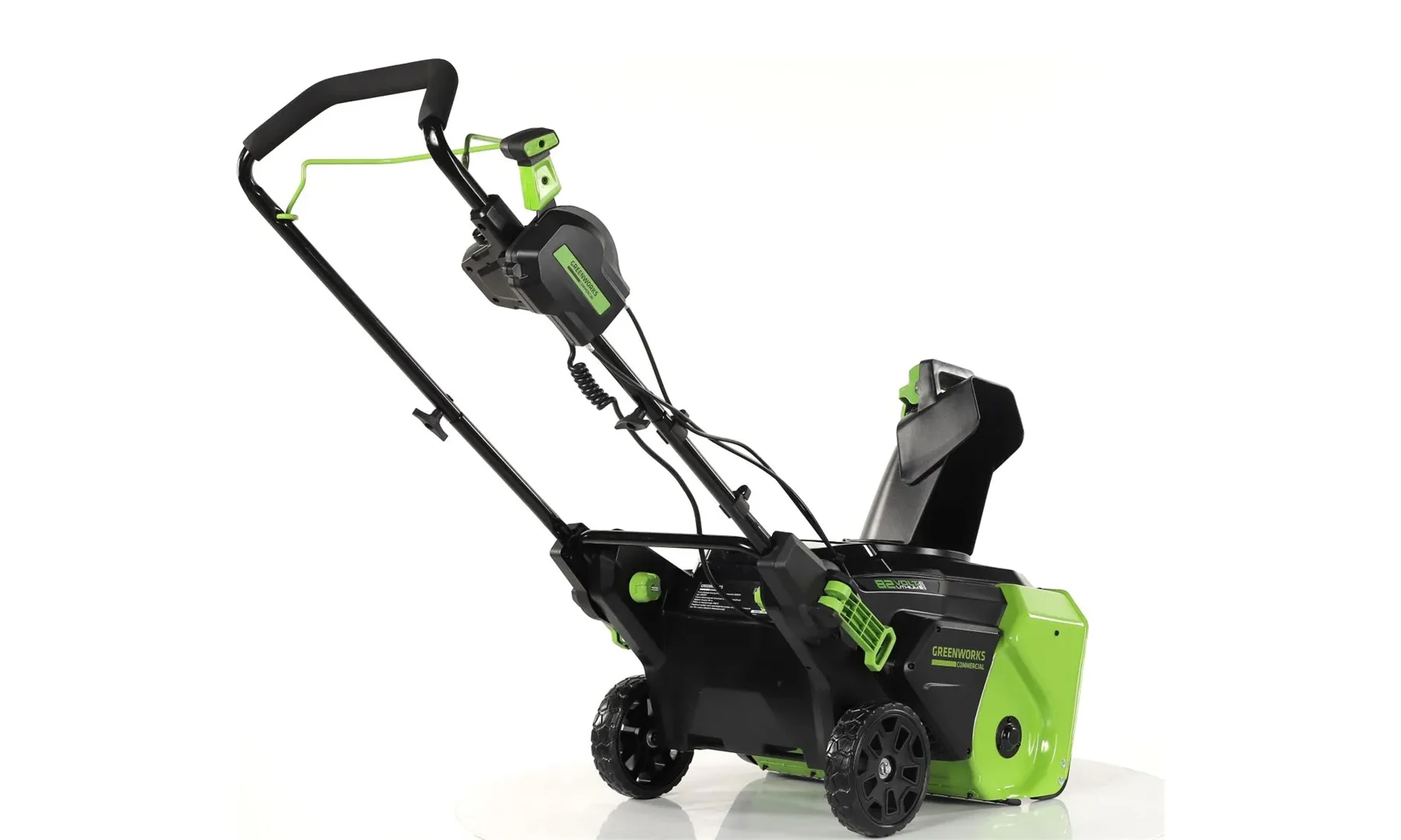 Снегоуборщик аккумуляторный Greenworks GD82STK5, 82V, 56 см, бесщеточный, c 1хАКБ 5Ач и ЗУ (2602507UB)