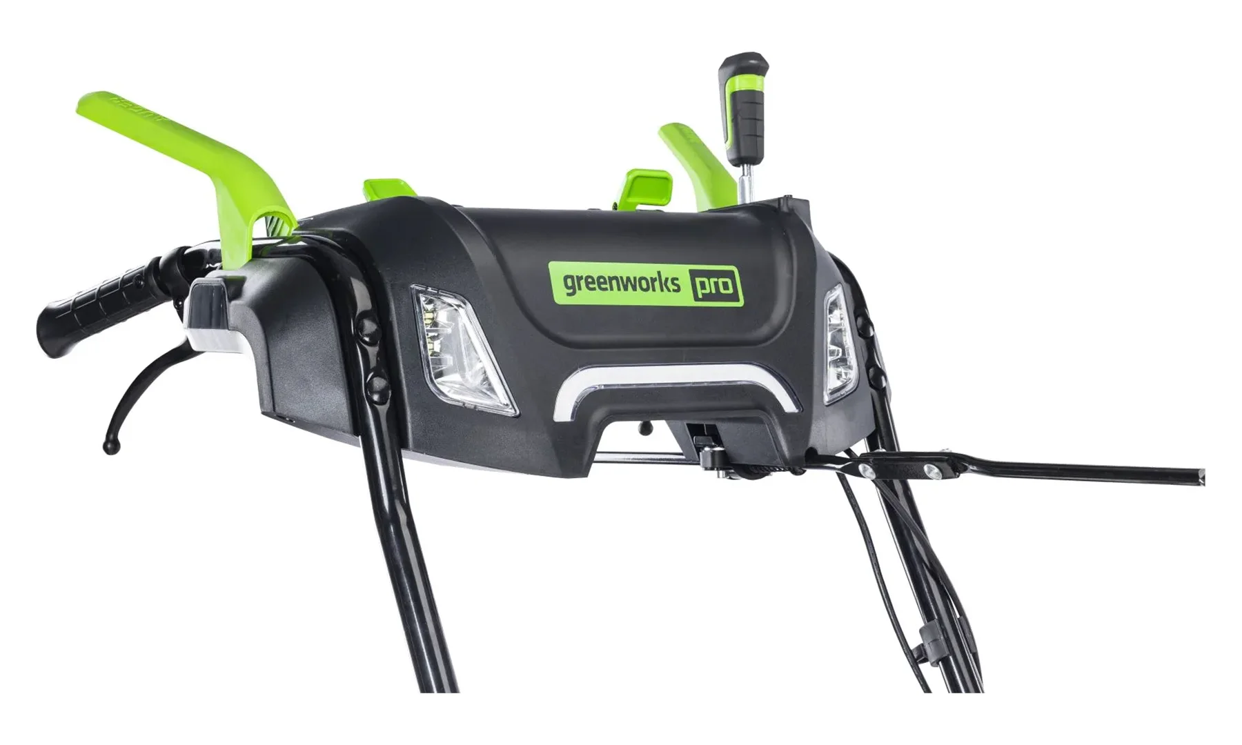 Снегоуборщик аккумуляторный Greenworks GD82ST56, 82V, 61 см, самоходный, бесщеточный, без АКБ и ЗУ (2602807)_9