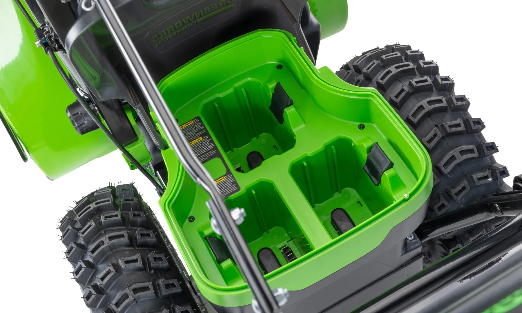 Снегоуборщик аккумуляторный Greenworks GD82ST56, 82V, 61 см, самоходный, бесщеточный, без АКБ и ЗУ (2602807)_14