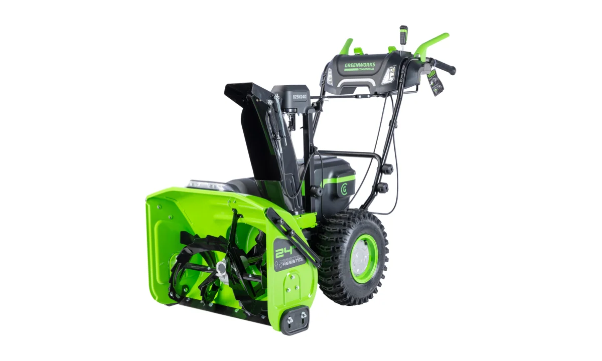 Снегоуборщик аккумуляторный Greenworks GD82ST56, 82V, 61 см, самоходный, бесщеточный, без АКБ и ЗУ (2602807)