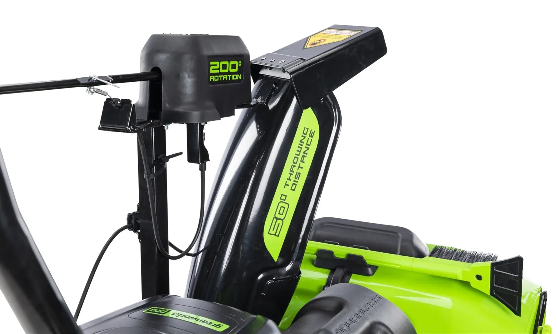 Снегоуборщик аккумуляторный Greenworks GD82ST56, 82V, 61 см, самоходный, бесщеточный, без АКБ и ЗУ (2602807)