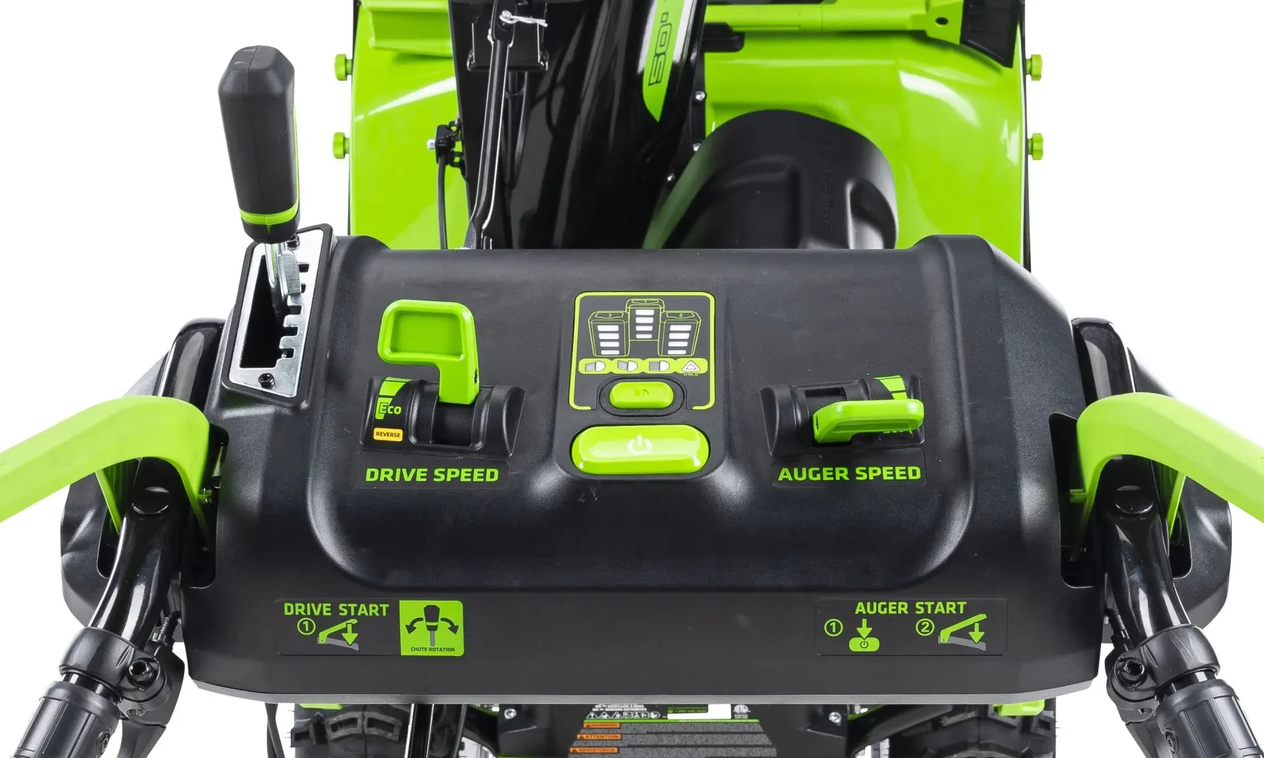 Снегоуборщик аккумуляторный Greenworks GD82ST56, 82V, 61 см, самоходный, бесщеточный, без АКБ и ЗУ (2602807)