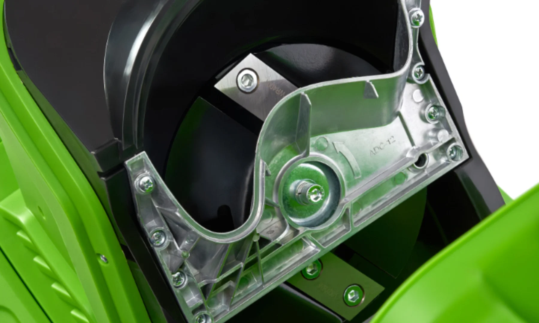 Измельчитель садовый электрический Greenworks Арт. 2208007, 220 В, 2800 Вт с контейнером