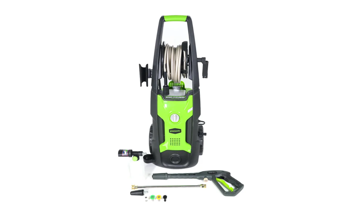 Мойка высокого давления электрическая Greenworks Арт. 5106607, 2000 Вт, 140 бар GPWG5II
