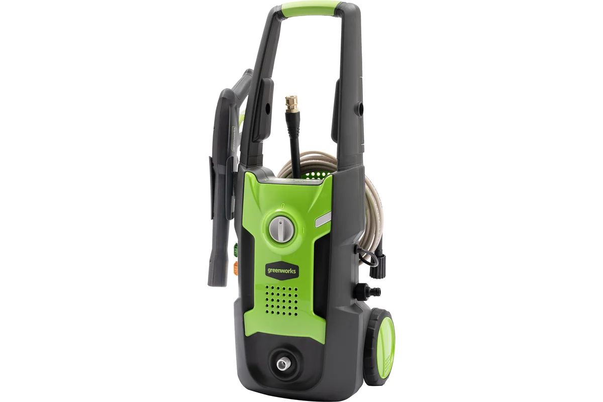 Мойка высокого давления электрическая Greenworks Арт. 5107007, 1700 Вт, 120 бар