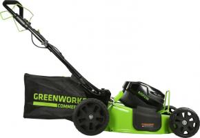 Газонокосилка самоходная аккумуляторная Greenworks GC82LM51SP2K2,82V,бесщ,1* АКБ 5Ач и ЗУ 2515907UB_3