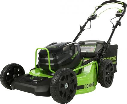 Газонокосилка самоходная аккумуляторная Greenworks GC82LM51SP2K2,82V,бесщ,1* АКБ 5Ач и ЗУ 2515907UB