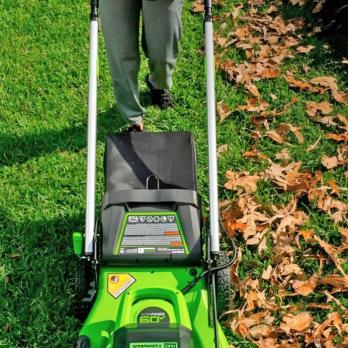 Газонокосилка аккумуляторная GREENWORKS 2519107 60V, без АКБ и ЗУ