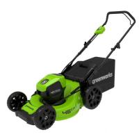 Газонокосилка аккумуляторная Greenworks GD40LM46HP, 40V, 46 см, бесщеточная, c 1хАКБ 4А*ч и ЗУ 2514407UB_10