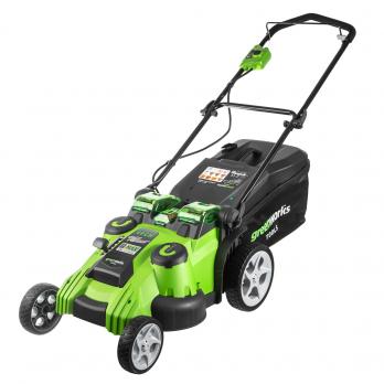 Газонокосилка аккумуляторная Greenworks G40LM49DB, TwinForce, 40V, 49 см, без АКБ и ЗУ 2500207