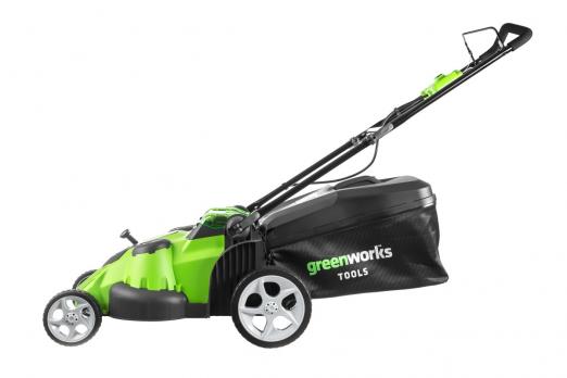 Газонокосилка аккумуляторная Greenworks G40LM49DB, TwinForce, 40V, 49 см, без АКБ и ЗУ 2500207