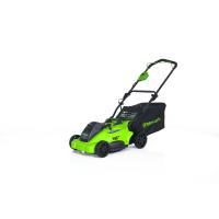 Газонокосилка аккумуляторная Greenworks Арт.2517907UB, 40V, бесщеточная, 41 см, c 1хАКБ 4Ач и ЗУ_15