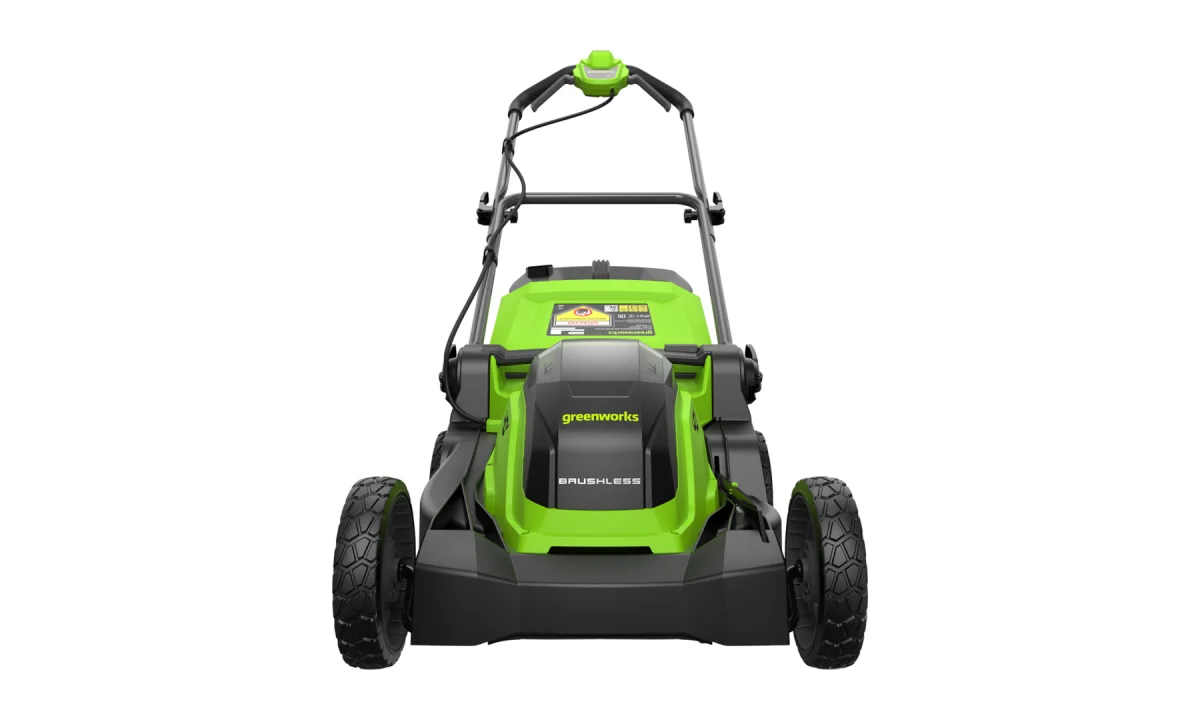 Газонокосилка аккумуляторная Greenworks GD40LM411, 40V, 41 см, бесщеточная,c АКБ 4Ач и ЗУ 2521007UB