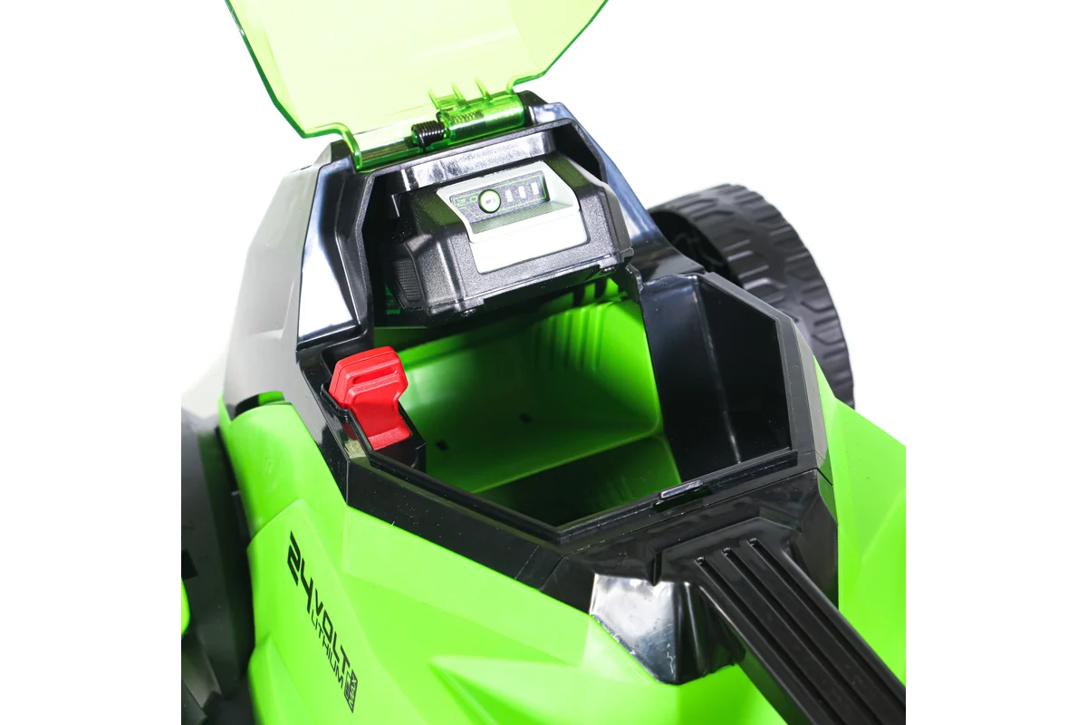 Газонокосилка аккумуляторная GreenWorks GD24LM33, 24V, 33 см, бесщеточная, с 1хАКБ 4Ач и ЗУ 2516107UB_6