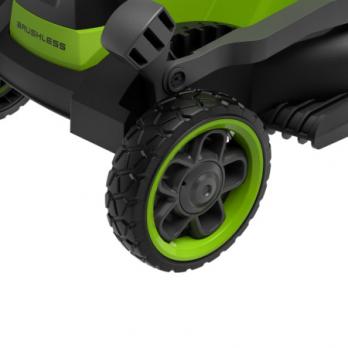 Газонокосилка аккумуляторная Greenworks GD24LM331, 24V, 33 см, бесщеточная, c 1хАКБ 4Ач (2520607UB)