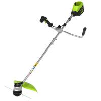 Триммер аккумуляторный Greenworks GD60BCBK4,60V, 40 см, бесщеточный с велосипедной ручкой, с АКБ 4Ач и ЗУ_3