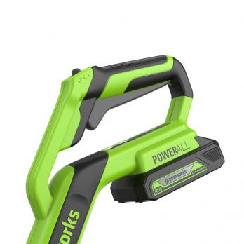 Триммер аккумуляторный Greenworks G24LT301, 24V, 30 см, с 1хАКБ 4А и ЗУ (2113207UB)
