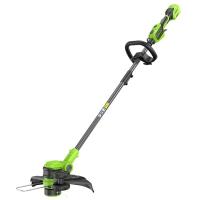 Триммер аккумуляторный Greenworks GD24LT331,24V, 33см, без АКБ и ЗУ 2113407_0