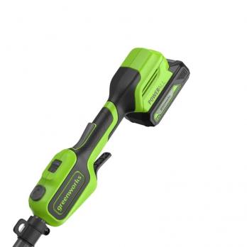 Триммер аккумуляторный Greenworks GD24LT331,24V, 33см, без АКБ и ЗУ 2113407